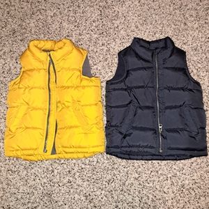 Boys 3T old navy vests